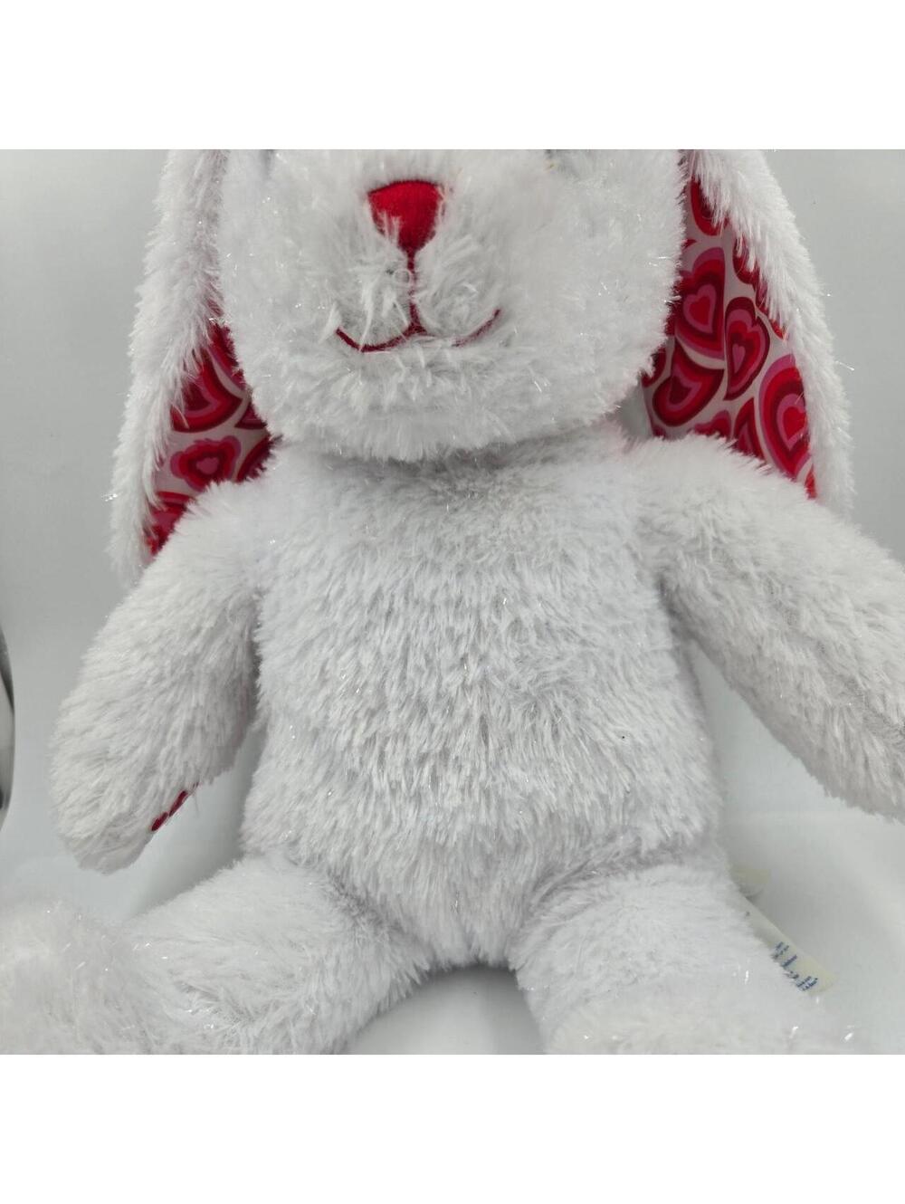 Build-A-Bear White and Grey Stuffed-animal